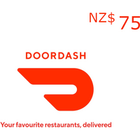 DoorDash NZD 75 Gift Card NZ