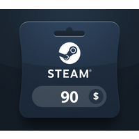 Steam Wallet USD 90 Gift Card LK