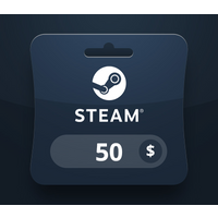 Steam Wallet USD 50 Gift Card LK
