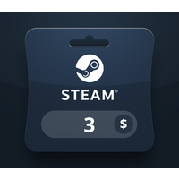 Steam Wallet USD 3 Gift Card LK