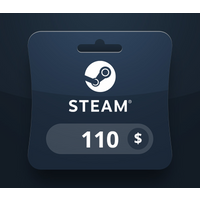 Steam Wallet USD 110 Gift Card BT