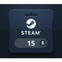 Steam Wallet USD 15 Gift Card BT
