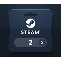Steam Wallet USD 2 Gift Card BT