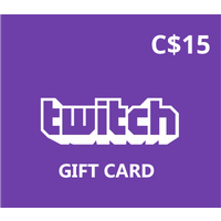 Twitch CAD 15 Gift Card CA