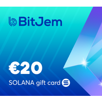 BitJem Crypto Gift Card (Solana) €20