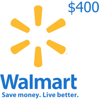 Walmart USD 400 Gift Card US