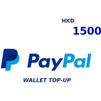 PayPal Wallet HKD 1500 Top Up