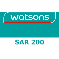 Watsons SAR 200 Gift Card SA