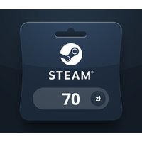 Steam Wallet PLN 70 Gift Card PL