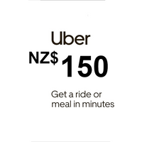 Uber NZD 150 Gift Card NZ