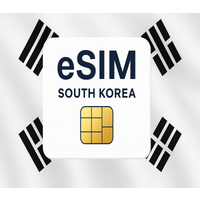 eSIMs 10 GB Data Mobile KR (valid for 30 Days)
