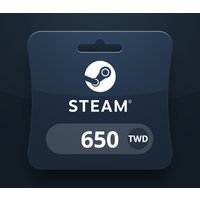 Steam Wallet TWD 650 Gift Card
