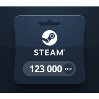 Steam Wallet COP 123000 Gift Card
