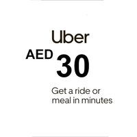 Uber AED 30 Voucher AE