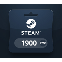 Steam Wallet TWD 1900 Gift Card TW