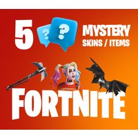5 Mystery Fortnite Skins / Items PC Epic Games CD Key