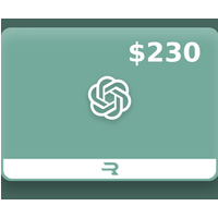 Rewarble ChatGPT USD 230 Gift Card