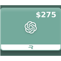 Rewarble ChatGPT USD 275 Gift Card