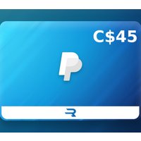 Rewarble PayPal CAD 45 Gift Card
