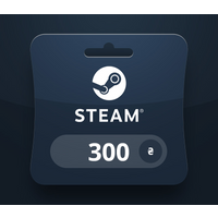 Steam Wallet UAH 300 Gift Card UA