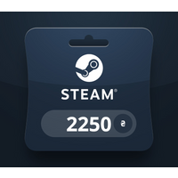 Steam Wallet UAH 2250 Gift Card UA
