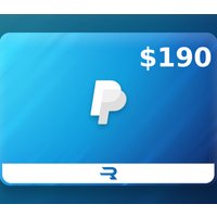 Rewarble PayPal USD 190 Gift Card