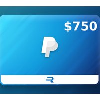 Rewarble PayPal USD 750 Gift Card