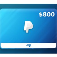 Rewarble PayPal USD 800 Gift Card
