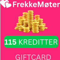 FrekkeMøter.no 115 Credits Gift Card