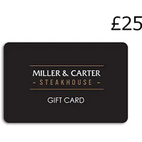 Miller and Carter GBP 25 Gift Card UK
