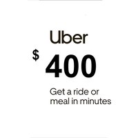 Uber USD 400 Gift Card US