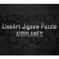 LineArt Jigsaw Puzzle - Airplanes PC Steam CD Key