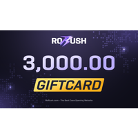 RORUSH 3000 Balance Gift Card