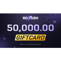 RORUSH 50000 Balance Gift Card
