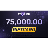 RORUSH 75000 Balance Gift Card