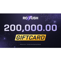 RORUSH 200000 Balance Gift Card