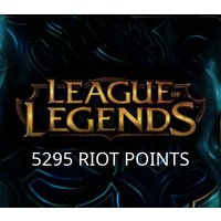 League of Legends 5295 RP Prepaid Card TR