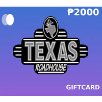 Texas Roadhouse PHP 2000 Gift Card PH