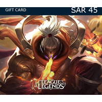 League of Legends SAR 45 Prepaid RP Card SA