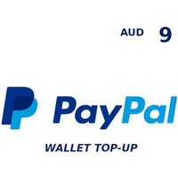 PayPal Wallet AUD 9 Top Up