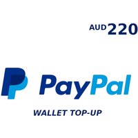 PayPal Wallet AUD 220 Top Up