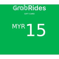 Grab Rides MYR 15 Gift Card MY