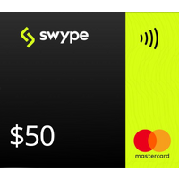 Swype Mastercard USD 50 Gift Card