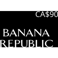 Banana Republic CAD 90 Gift Card CA