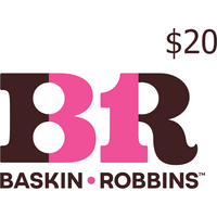 Baskin Robbins USD 20 Gift Card US