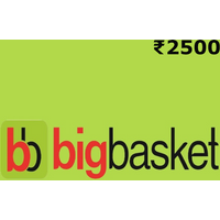 BigBasket INR 2500 Gift Card IN