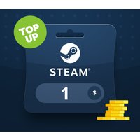 Steam USD 1 Top Up CIS