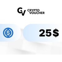 Crypto Voucher (USDC) USD 25 Gift Card