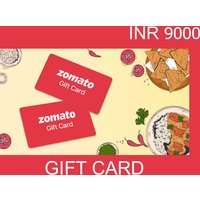 Zomato INR 9000 Gift Card IN