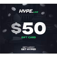 Hype.Live $50 Gift Card